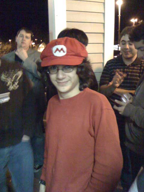 Brawl Midnight Release - Mario Cosplay