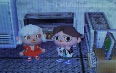 Animal Crossing Galactica - Six and Baltar - Cylon Test